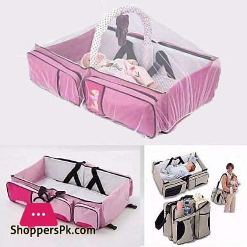 2 In 1 Portable Baby Bed With Bag