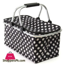 30L Large Thermal Insulated Lunch Picnic Basket Bag Cooler Camping Storage Box Lunch Bag