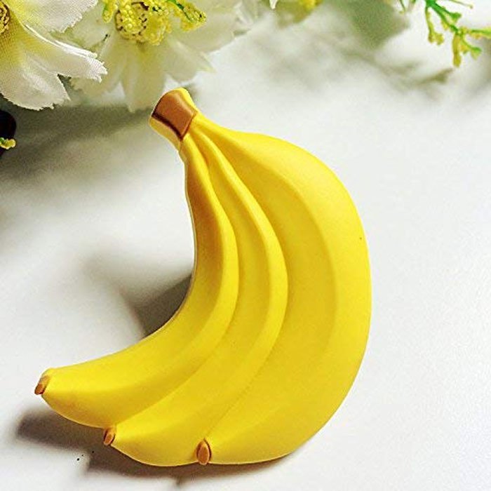 3D Soft Touch Pvc Fruits And Vegetables Refrigerator Magnets Home Decoration(Set Of 6)