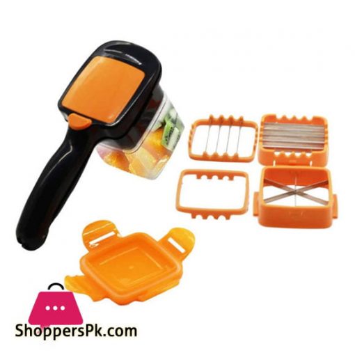 Fruits and Vegetable Cutter 5 in 1 Nicer Dicer Quick