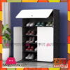 6-Tiers Shoe Rack Plastic Shoe Storage Organizer Cabinet With Doors