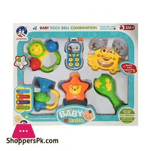 Baby Rattle Set Pack of 6