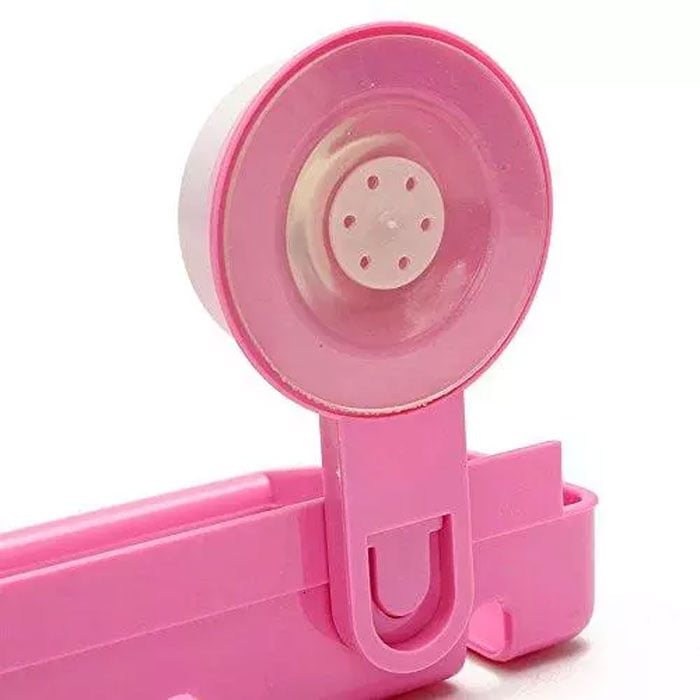 Bathroom /Kitchen Wall Suction Corner Triangle Shelf