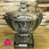 Beautiful Glass Candy Bowl With Cover