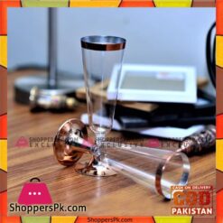 Beautifull Design Aclyric Plastic Disposable Glass Pack of 6