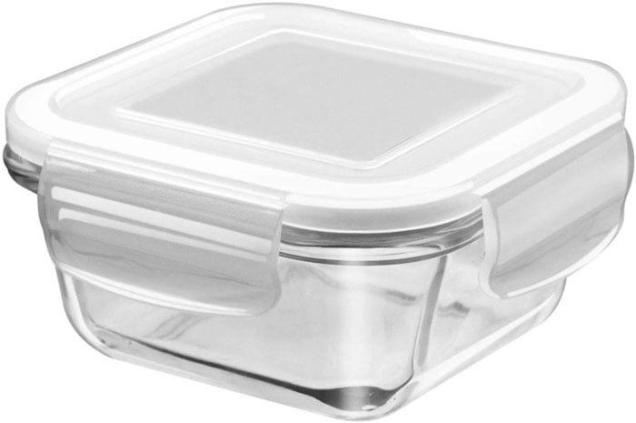 Blinkmax Fresh Square Glass Storage Container 450Ml