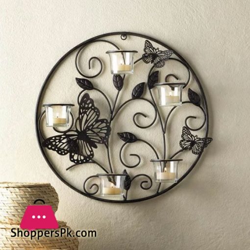 Butterfly Candle Light Wall Sconce