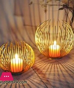 Cage Style Metal Candle Holder Large 1 Pcs 8 x 8 Inch Price in Pakistan