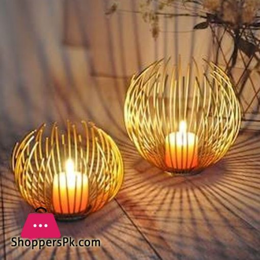 Cage Style Metal Candle Holder Large 1 Pcs 8 x 8 Inch Price in Pakistan