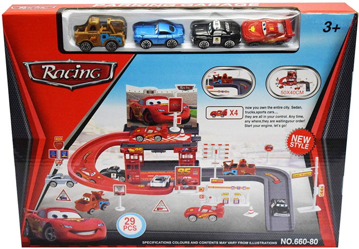 Car Park Garage Racing Track Toy