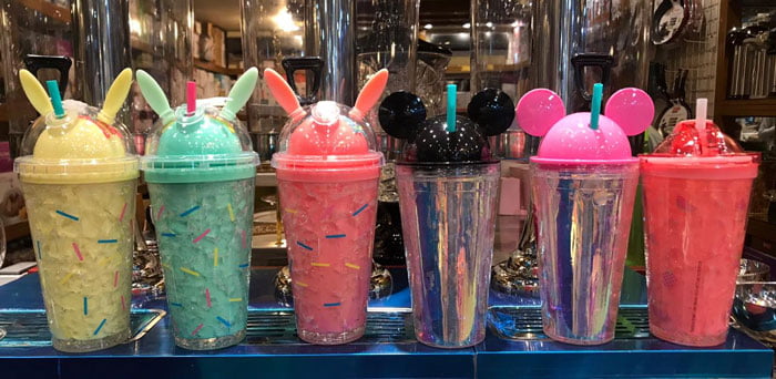 Cartoon Mason Jar With Freezing Gel For Juice Soft Drinks Plastic Mug (400 Ml)