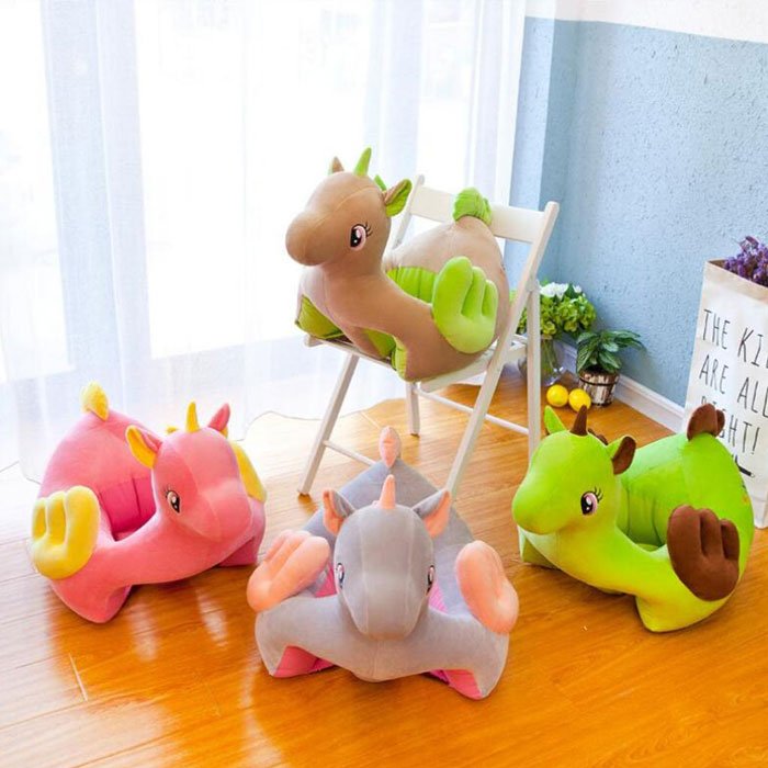 Children Cartoon Unicorn Animal Sofa Chair For Bedroom