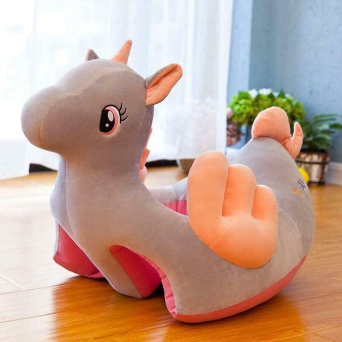 Children Cartoon Unicorn Animal Sofa Chair For Bedroom