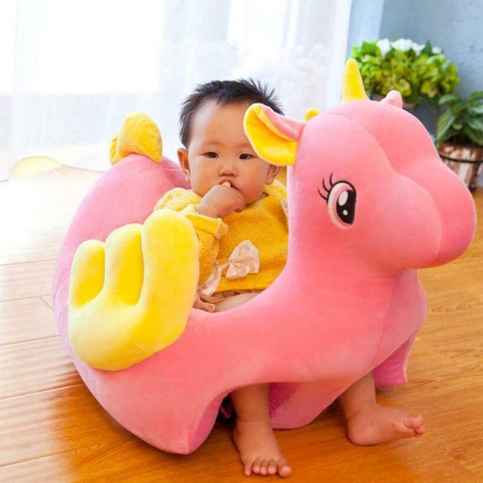 Children Cartoon Unicorn Animal Sofa Chair For Bedroom
