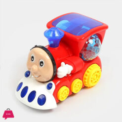 Cute Train with Cool Rotating Light Ball