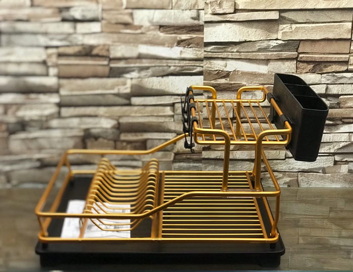 Double Tier No-Rust Dish Drainer