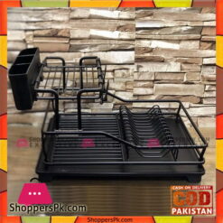 Double Tier No-Rust Dish Drainer