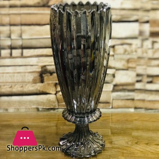 Decorative Glass Crystal Flower Vase 21-1