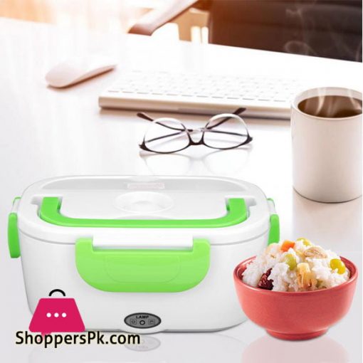 Electric Home Heating Plug-In Lunch Box Food Container Double Layer Portable Plate Bento Box Rice Warmer container