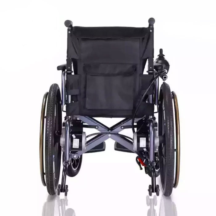 Electric Wheel Chair With A Big Rare Wheel