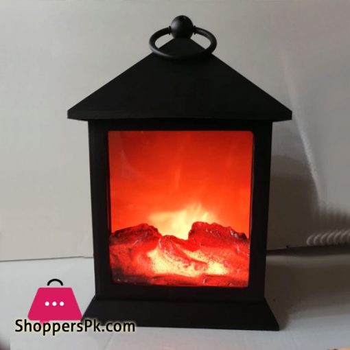 Flame Effect LED Light Decorative Table Lamp Portable Nightlight Battery Operated