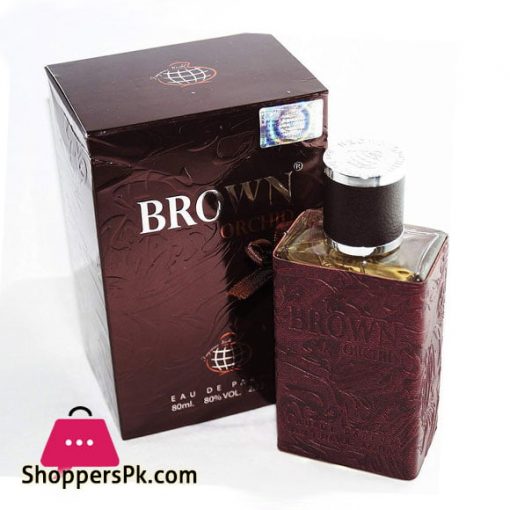 Fragrance World Brown Orchid For - perfume for men - Eau de Parfum, 80ml