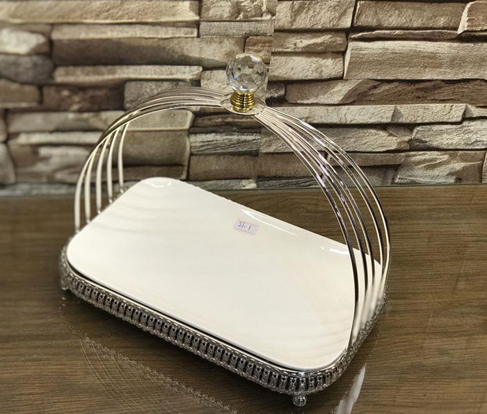 High Quality Wrought Iron Plated Dessert Stand Cake Stand