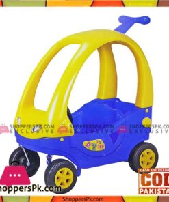 Haenim Royal Car Mobile Kids Car Trolley Stroller Car with Foot Powered Fun Kids Ride Car