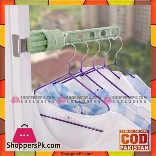High Quality Foldable Window Clothes Hanger