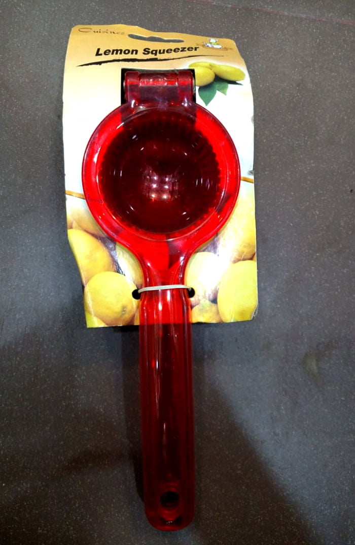 High Quality Red Acrylic Lemon Squeezer