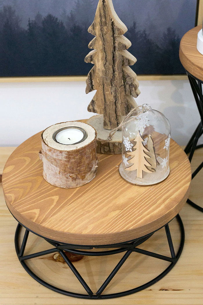 High Quality Wooden Cake Stand Wedding Cake Decoration