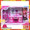 Home Living Fun Barbie Kitchen Set