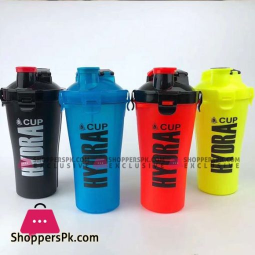 Hydra cup Shaker Dual Shaker Bottle 2 in 1 Durable Leak Proof Seal BPA-Free Workout Drink!!