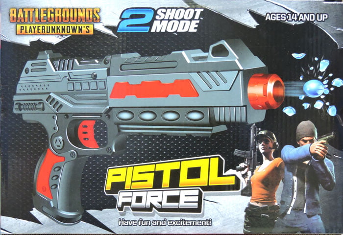 Kids Playing Battle Ground Pistol Force