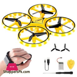 Kids Playing Firefly Drone Hand Control