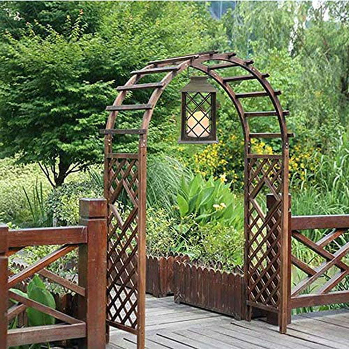 Led Lantern Light Rechargeable Garden Light Metal Waterproof Candle Light