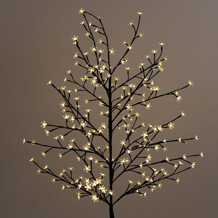 Led Tree Light Floor Lamp Home Decor Warm White