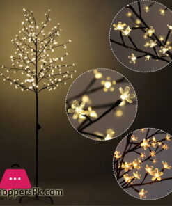 LED Tree Light Floor Lamp Home Decor Warm White