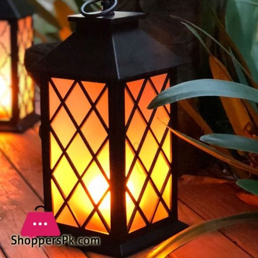 Large Battery Operated Flame Lanterns