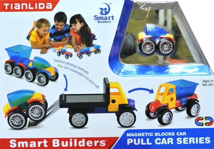 Magnetic Block Engineering Car Series