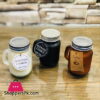 Mason Jar Glass Candle 1 - Pcs