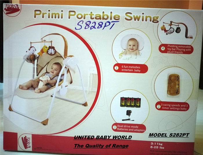 New Primi Model Auto-Swing Baby Crib Electricity Large Space With Bluetooth Mattress And Sleeping Bed For Newborns S282Pt S282Pt
