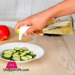 Oil Vinegar Bottle With Adjustable Flow Control Oil Dispenser 350 ML