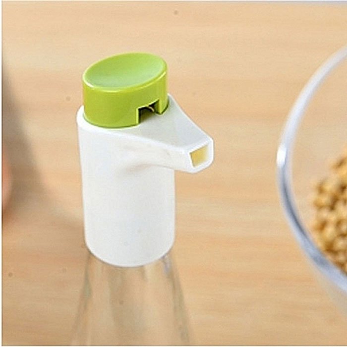 Oil Vinegar Bottle With Adjustable Flow Control Oil Dispenser 350 Ml