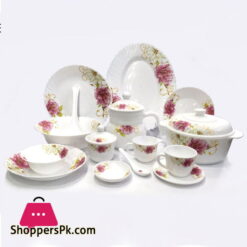 Opal Glassware 72 Pieces Dinner Set, Oven and Microwave Safe