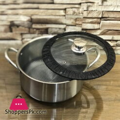 PYREX FRANCE STAINLESS STEEL COOKING POT 26 - CM