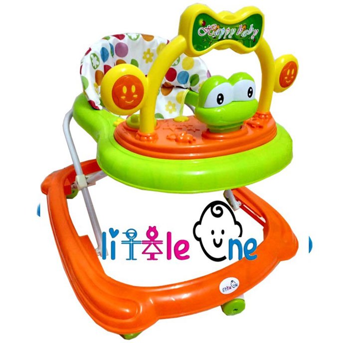 Premium Quality Little One Baby Walker Frog With Stopper