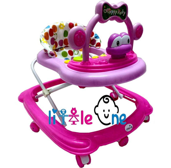 Premium Quality Little One Baby Walker Frog With Stopper