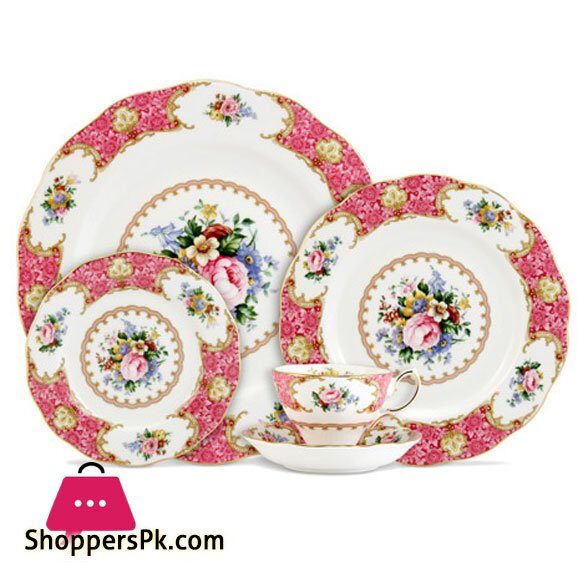 Royal Albert - Lady Carlyle Dinner Set - 8 Person