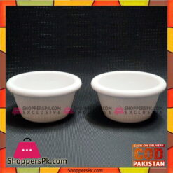 Ramekins 7CM White Acrylic 1- Pcs